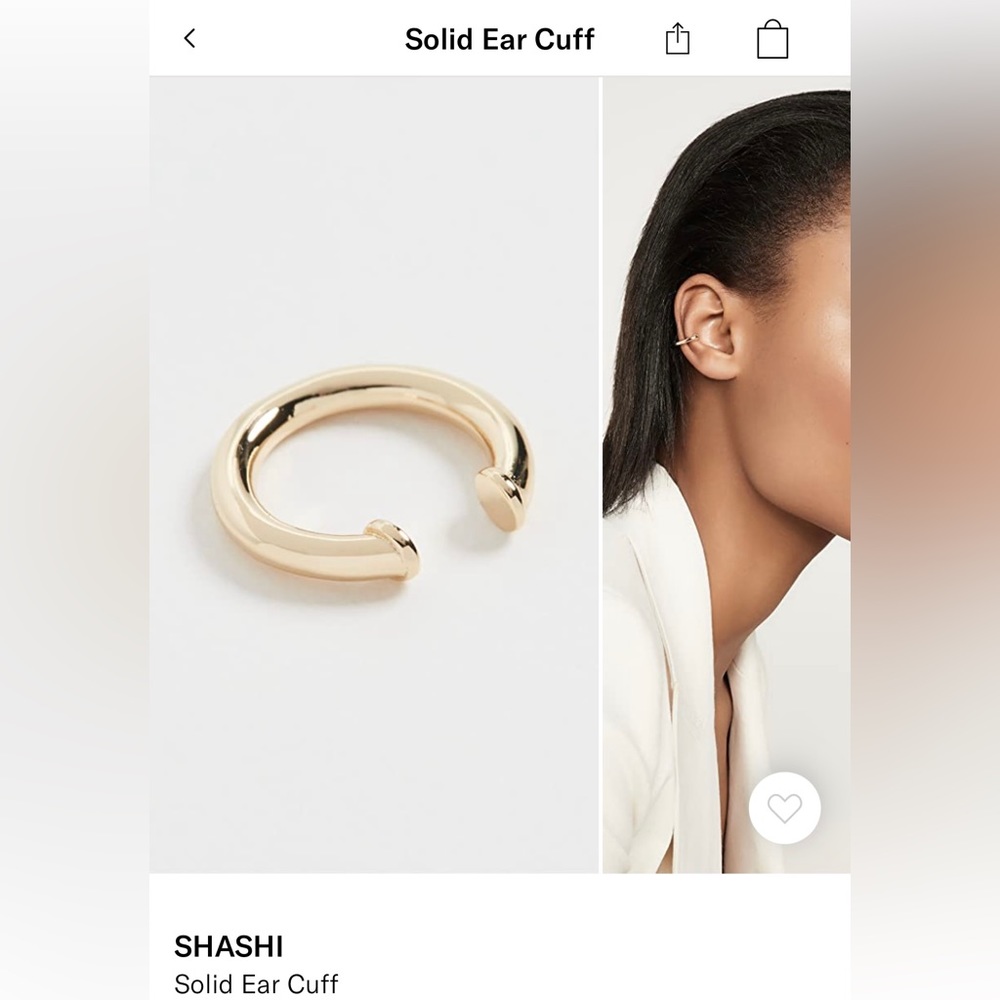 ***ISO*** Shashi Solid Ear Cuff